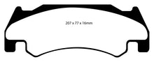 Load image into Gallery viewer, EBC 05-06 Dodge Ram SRT-10 8.3 Greenstuff Front Brake Pads Brake Pads - Performance EBC   
