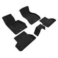 3D MAXpider 17-22 BMW 5 Series (G30 / G31) Rwd Elegant Black R1 R2 Floor Mats Carpeted 3D MAXpider   