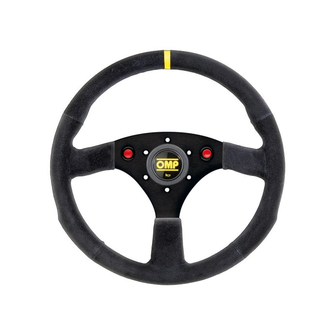 OMP 320 ALU SP Steering Wheel Black Steering Wheels OMP   