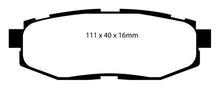 Load image into Gallery viewer, EBC 12+ Scion FR-S 2 Redstuff Rear Brake Pads Brake Pads - Performance EBC   
