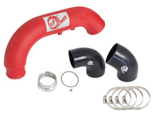 Load image into Gallery viewer, aFe BladeRunner 3in Red IC Tube Cold Side w/ Coupling &amp; Clamp Kit 2016 GM Colorado/Canyon 2.8L Intercoolers aFe
