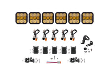 Load image into Gallery viewer, Diode Dynamics SS5 Sport Universal CrossLink 6-Pod Lightbar - Yellow Combo Light Bars &amp; Cubes Diode Dynamics   
