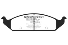 Load image into Gallery viewer, EBC 95-97 Chrysler Cirrus 2.4 (14in Wheels) Ultimax2 Front Brake Pads Brake Pads - OE EBC   
