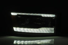 Load image into Gallery viewer, AlphaRex 06-08 Dodge Ram 1500HD LUXX LED Projector Headlights Plank Style Chrome w/Seq Signal/DRL Headlights AlphaRex
