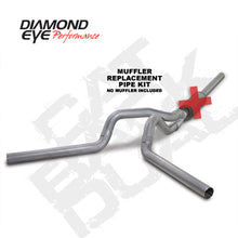 Load image into Gallery viewer, Diamond Eye KIT 4in CB MFLR RPLCMENT PIPE DUAL AL: 2004.5-2007.5 DODGE CUMMINS 600 Catback Diamond Eye Performance
