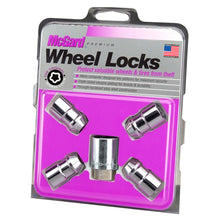 Load image into Gallery viewer, McGard Wheel Lock Nut Set - 4pk. (Cone Seat) 7/16-20 / 3/4 Hex / 1.46in. Length - Chrome Lug Nuts McGard
