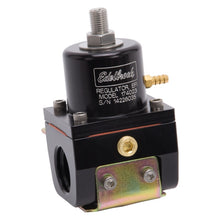 Load image into Gallery viewer, Edelbrock Fuel Pressure Regulator EFI 180 GPH 35-90 PSI -10In/Out -6 Return Black Fuel Pressure Regulators Edelbrock
