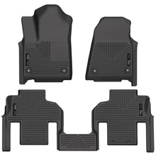 Load image into Gallery viewer, Husky Liners 2022 Jeep Wagoneer (2nd Row Bucket) Weatherbeater Black Front &amp; 2nd Seat Floor Liners Floor Mats - Rubber Husky Liners
