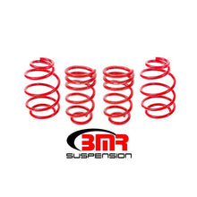 Load image into Gallery viewer, BMR 10-15 5th Gen Camaro V8 Lowering Spring Kit (Set Of 4) - Red Lowering Springs BMR Suspension
