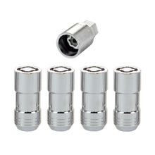 Load image into Gallery viewer, McGard Wheel Lock Nut Set - 4pk. (Cone Seat) M14X1.5 / 21mm &amp; 22mm Dual Hex / 1.965in. L - Chrome Lug Nuts McGard
