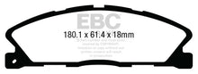 Load image into Gallery viewer, EBC 13+ Ford Taurus 3.5 Twin Turbo SHO Yellowstuff Front Brake Pads Brake Pads - Performance EBC   
