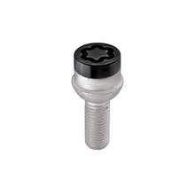 Load image into Gallery viewer, McGard Wheel Lock Bolt Set - 4pk. (Radius Seat) M14X1.5 / 17mm Hex / 26.7mm Shank Length - Black Wheel Bolts McGard
