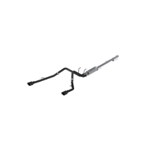 Load image into Gallery viewer, MBRP 09-14 Dodge Ram 1500 5.7L Cat-Back Dual Split Rear (Through Stock Bumper) AL - Black Catback MBRP
