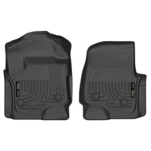 Load image into Gallery viewer, Husky Liners 17 Ford F-250 Super Duty SuperCab WeatherBeater Black Floor Liners Floor Mats - Rubber Husky Liners
