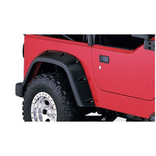 Load image into Gallery viewer, Bushwacker 97-06 Jeep TJ Pocket Style Flares 4pc - Black Fender Flares Bushwacker
