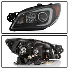Load image into Gallery viewer, Spyder Subaru WRX 2006-2007 Projector Headlights - Halogen Only - Black PRO-YD-SWRX06-LBDRL-BK Headlights SPYDER
