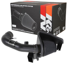 Load image into Gallery viewer, K&amp;N 11-14 Ford Mustang GT 5.0L V8 Black Performance Intake Kit Cold Air Intakes K&amp;N Engineering   
