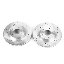 Load image into Gallery viewer, Power Stop 13-19 Nissan Altima Front Evolution Drilled &amp; Slotted Rotors - Pair Brake Rotors - Slot &amp; Drilled PowerStop   
