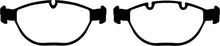 Load image into Gallery viewer, EBC 02-04 BMW X5 4.6 Redstuff Front Brake Pads Brake Pads - Performance EBC   
