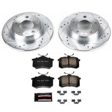 Load image into Gallery viewer, Power Stop 98-04 Audi A6 Quattro Rear Z23 Evolution Sport Brake Kit Brake Kits - Performance D&amp;S PowerStop   
