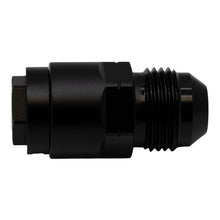 Load image into Gallery viewer, DeatschWerks 8AN Male Flare to 5/16in Female EFI Quick Connect Adapter - Anodized Matte Black Fuel Components Misc DeatschWerks
