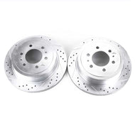 Power Stop 04-11 Ford F-150 Rear Evolution Drilled & Slotted Rotors - Pair | AR8598XPR