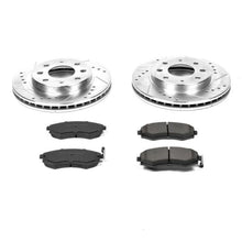 Load image into Gallery viewer, Power Stop 98-01 Hyundai Elantra Front Z23 Evolution Sport Brake Kit Brake Kits - Performance D&amp;S PowerStop   
