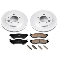 Load image into Gallery viewer, Power Stop 97-02 Ford Expedition Front Z17 Evolution Geomet Coated Brake Kit Brake Kits - Performance Blank PowerStop
