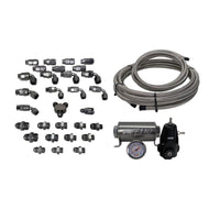 DeatschWerks 08+ Subaru WRX/STI X2 Series Pump Module -8AN Feed w/ -6AN Return CPE Plumbing Kit Fuel Pumps DeatschWerks