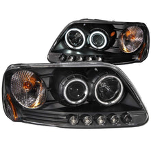 Load image into Gallery viewer, ANZO 1997-2003 Ford F-150 Projector Headlights w/ Halo Black (CCFL) Headlights ANZO
