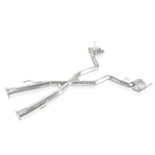 Load image into Gallery viewer, Stainless Works 2018 Jeep TrackHawk 6.2L 3in Catback System X-Pipe Turbo S-Tube Muffler Stock Exit Catback Stainless Works
