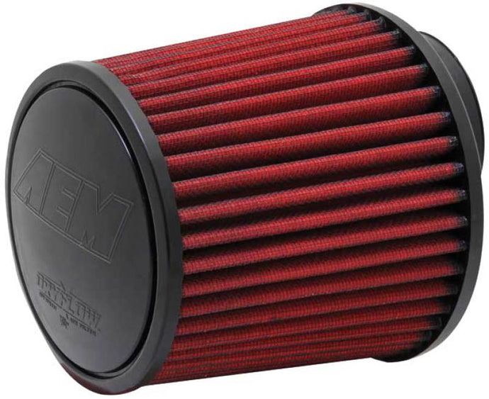 AEM 5.5in Base OD x 4.75in Top OD x 5in Height Conical Dryflow Air Filter Air Filters - Universal Fit AEM Induction
