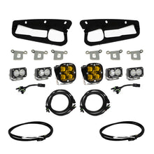 Load image into Gallery viewer, Baja Designs 2021+ Ford Bronco Amber SAE Fog Pocket Kit w/Upfitter Fog Lights Baja Designs
