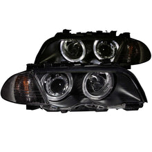Load image into Gallery viewer, ANZO 1999-2001 BMW 3 Series E46 Projector Headlights w/ Halo Black (CCFL) Headlights ANZO
