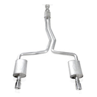 Stainless Works 2010-18 Ford Taurus SHO V6 2-1/2in Catback Chambered Mufflers X-Pipe Catback Stainless Works