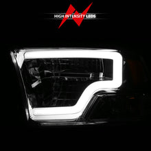 Load image into Gallery viewer, ANZO 2009-2020 Dodge Ram 1500 Full LED Square Projector Headlights w/ Chrome Housing Chrome Amber Headlights ANZO
