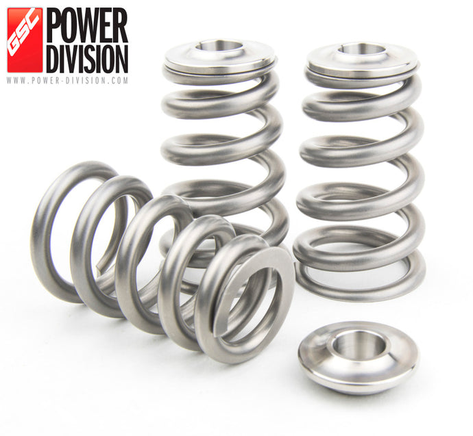 GSC P-D Toyota 2JZ-GTE Single Conical Valve Spring and Ti Retainer Kit Valve Springs, Retainers GSC Power Division
