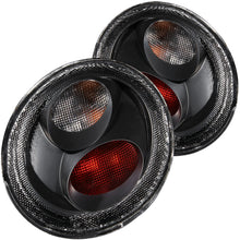 Load image into Gallery viewer, ANZO 1998-2005 Volkswagen Beetle Taillights Black Tail Lights ANZO
