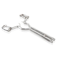 Load image into Gallery viewer, Stainless Works 2018+ Ford Mustang GT 3in Redline Series Catback H-Pipe w/Active Valves &amp; Quad Tips Catback Stainless Works
