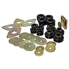 Load image into Gallery viewer, Energy Suspension Body Mount Set-Reg Access &amp; Dbl Cab - Black Bushing Kits Energy Suspension
