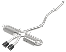 Load image into Gallery viewer, aFe Takeda 3in 304 SS Cat-Back Exhaust System w/ Carbon Tips 2017+ Honda Civic Si (4dr) I4 1.5L (t) Catback aFe
