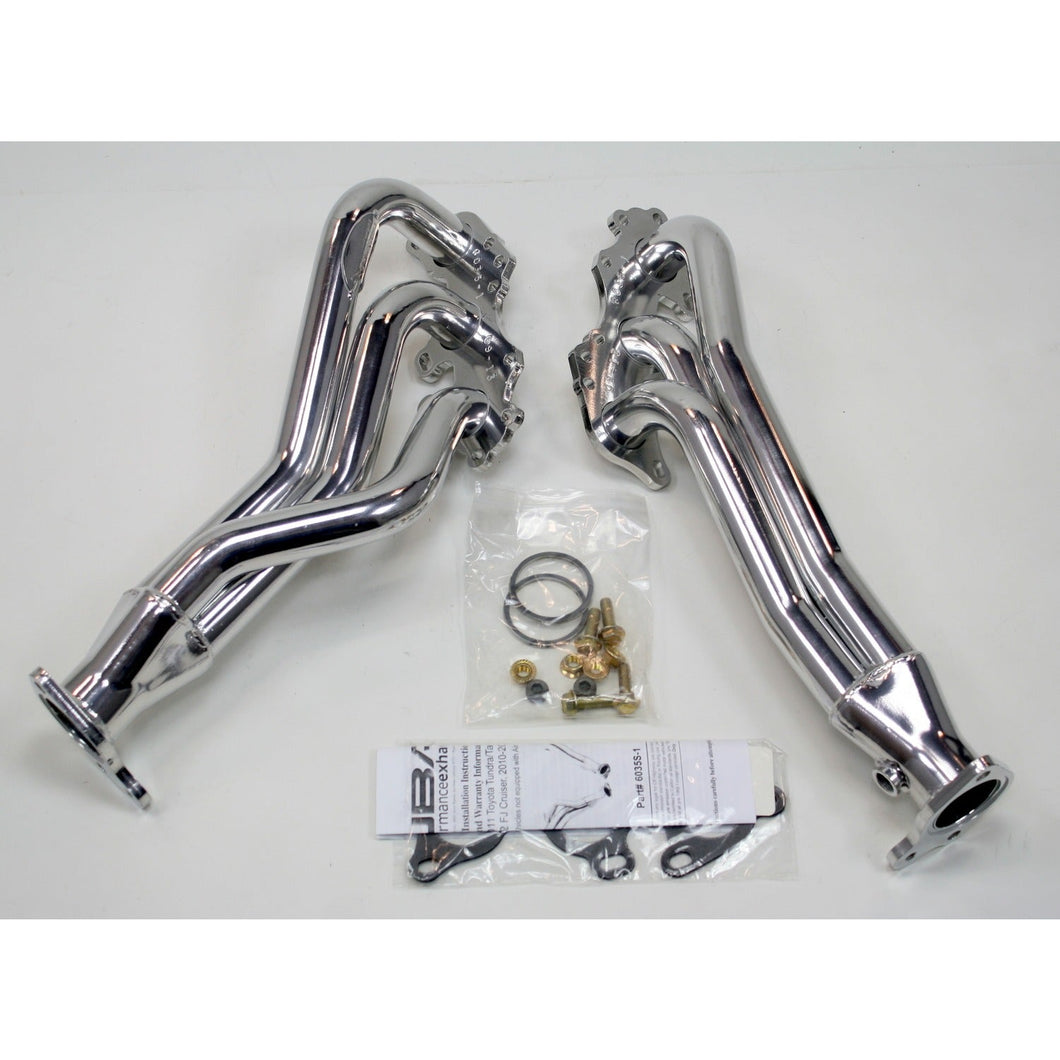 JBA Racing Headers 6035S-1JS 03-12 4Runner,05-12 Tacoma,07-12 FJ Cruiser 4.0L w/o Air Inj SIlver Ceramic Exhaust Header JBA Racing Headers Default Title  