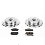 Power Stop 06-12 Mitsubishi Eclipse Rear Z23 Evolution Sport Brake Kit Brake Kits - Performance D&S PowerStop   