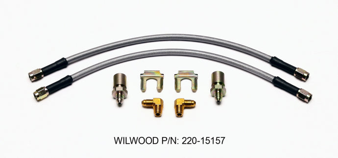 Wilwood Flexline Kit Front MG-TD 50-53 Brake Line Kits Wilwood
