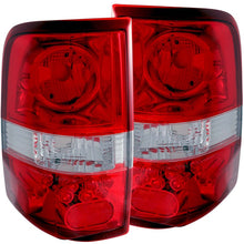 Load image into Gallery viewer, ANZO 2004-2008 Ford F-150 Taillights Red/Clear - LED Style Tail Lights ANZO
