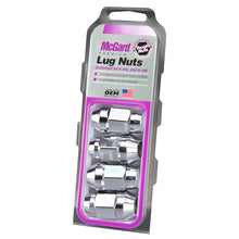 Load image into Gallery viewer, McGard Hex Lug Nut (Cone Seat Bulge Style) M14X1.5 / 22mm Hex / 1.945in. Length (4-Pack) - Chrome Lug Nuts McGard
