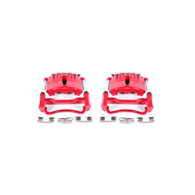 Load image into Gallery viewer, Power Stop 99-02 Ford Mustang Front Red Calipers w/Brackets - Pair Brake Calipers - Perf PowerStop   
