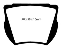 Load image into Gallery viewer, EBC 59-64 Daimler SP250 2.5 Greenstuff Front Brake Pads Brake Pads - Performance EBC   
