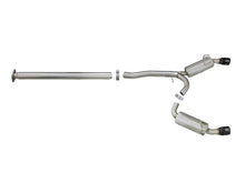 Load image into Gallery viewer, aFe Takeda 3in. to 2.5in. 304 SS C/B Exhaust 08-15 Mitsubishi Lancer EVO I4-2.0L (t) - Black Tips Catback aFe
