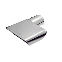 Load image into Gallery viewer, Gibson Rectangle Sport Tip - Left - 6x2.75in OD/2in Inlet/9.5in Length - Stainless Tips Gibson
